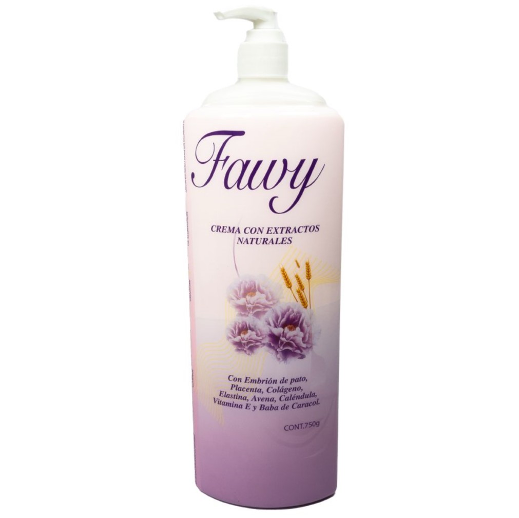 Crema corporal fawy morada x750ml